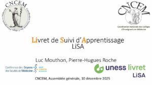 5.mouthon - COORDINATION NATIONALE DES COLLEGES D'ENSEIGNANTS EN MEDECINE